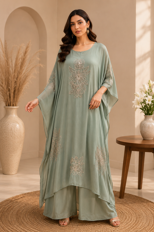 Chinnon Pista Kaftan