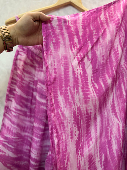 Pink Muslin Kaftan