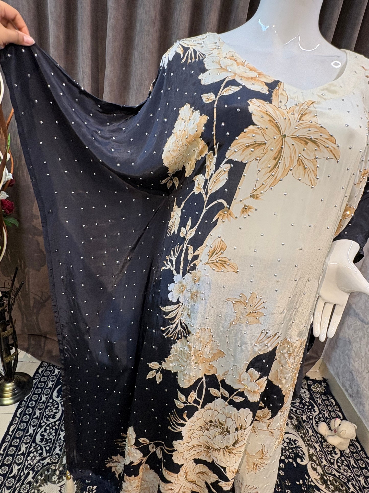 Sequence Printed Kaftan