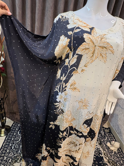 Sequence Printed Kaftan